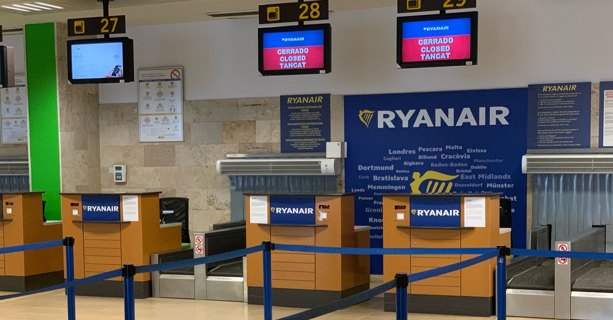 Zmiana rezerwacji Ryanair